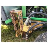 1994 John Deere 6400 Tractor 4X4 With Broom