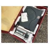 Material Testing Sample Splitter and Digital Scale