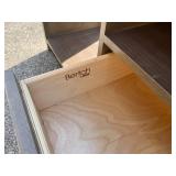 Bertch USA Hotel-Style Cabinetry w/ Mini Fridge & Microwave Cavities – Durable & Stylish