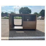 Bertch USA Hotel-Style Cabinetry w/ Mini Fridge & Microwave Cavities – Durable & Stylish
