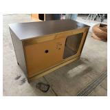 Bertch USA Hotel-Style Cabinetry w/ Mini Fridge & Microwave Cavities – Durable & Stylish