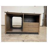 Bertch USA Hotel-Style Cabinetry w/ Mini Fridge & Microwave Cavities – Durable & Stylish