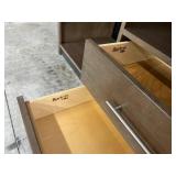 Bertch USA Hotel-Style Cabinetry w/ Mini Fridge & Microwave Cavities – Durable & Stylish