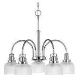 Progress Lighting Archie collection five-light chandelier / MSRP: $74.00
