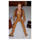 Vintage Johnny West Doll With Accessories  Classic Western Action Figure.