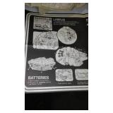 1979 Vintage Kenner Star Wars Millenium Falcon, Star Wars: A New Hope Movie. 