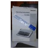 Panasonic Electric Typewriter And Texas Instrument Calculator