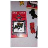 Cast Bar Trivet Bottle Opener (4) And Mini Cast Roadsters (4).