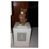 Avon Fine Collectibles Days Of The Week Bears (7) And BJ Bearington Pewter (6).