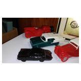 Vintage Avon Classic Cars (6) Porche, 55 Chevy, Electric Charger And More