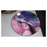 Avon The Four Seasons Mrs. P.F. E. Albee Portrait Plates (4)