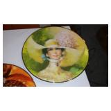 Avon The Four Seasons Mrs. P.F. E. Albee Portrait Plates (4)