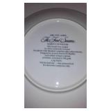Avon The Four Seasons Mrs. P.F. E. Albee Portrait Plates (4)