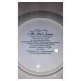 Avon The Four Seasons Mrs. P.F. E. Albee Portrait Plates (4)