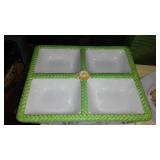 Avon Collector Plates (13), Teacup/Saucers/Tray, Creamer/Sugar.