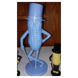 Vintage Mr. Peanut Bank And Salt Pepper