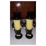 Vintage Mr. Peanut Bank And Salt Pepper