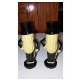 Vintage Mr. Peanut Bank And Salt Pepper