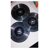 Vintage Carnival Record Player And Records (Approx. 19).