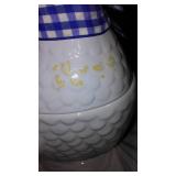 Avon Cookie Jars Bear And Hen