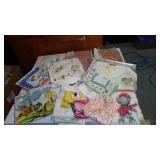 Vintage Ladies Handkerchiefs, Nylons