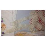 Hand Embroidered And Crocheted Pillowcases, Bookmarks, Projects And More.