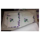 Hand Embroidered And Crocheted Pillowcases, Bookmarks, Projects And More.