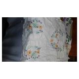 Hand Embroidered And Crocheted Pillowcases, Bookmarks, Projects And More.