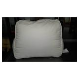 Tulips And Ivory Embroidered Back Rest And Throw