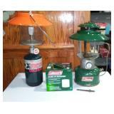 Zebco Propane And Coleman Kerosine Lanterns
