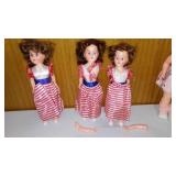 Celluloid Flapper Dolls, FAB Walking Dolls (4) And More.