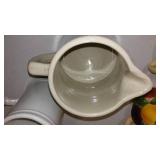 New Salem Farmers Union Elevator Pitcher  Plus (3) More.