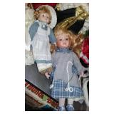Large Assortment Of Dolls. Super Clean