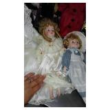 Large Assortment Of Dolls. Super Clean