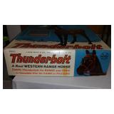Vintage Johnny West Thunderbolt Horse.