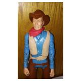 Vintage Johnny West Action Figurine