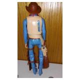 Vintage Johnny West Action Figurine