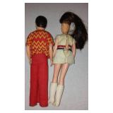 Dawn And Gary Dolls, Rosemary Rock Flowers, Watch Me Twirl Series, 1971