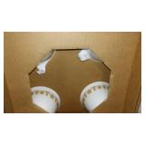 Vintage Corelle By Corning, Butterfly Gold, NEW In Box, Place Setting For 4.