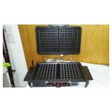 Like New, Reg. And Belgian Waffle Maker, Lean Mean Grilling Machine