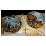 Avon Collectible Assorted Plates, Small, New In Box (15)