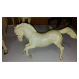 Vintage Breyer Horses (4) Large (3) And Small.