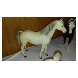 Vintage Breyer Horses (4) Large (3) And Small.