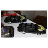 Assortment Of Play Cars, Vans, Trucks.