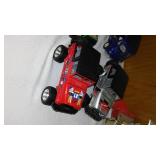 Assortment Of Play Cars, Vans, Trucks.