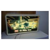1980s Lighted Its Miller Time Display And Light, Works.