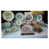 Avon Collectible Assorted Plates, New In Box (15)