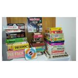 Large Lot Of Popular, Vintage And Newer Board Games.