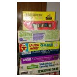 Large Lot Of Popular, Vintage And Newer Board Games.