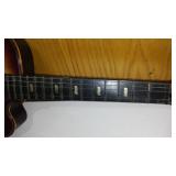 Vintage Emenee Tiger Sunburst Guitar
